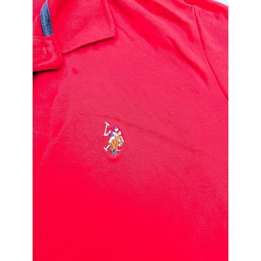 US Polo Assn Red Polo Shirt XL - Picture 2 of 3